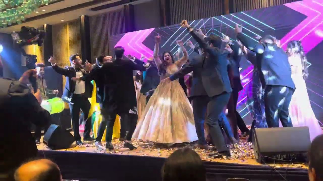 Friends performance #engagement #dance #wedding 