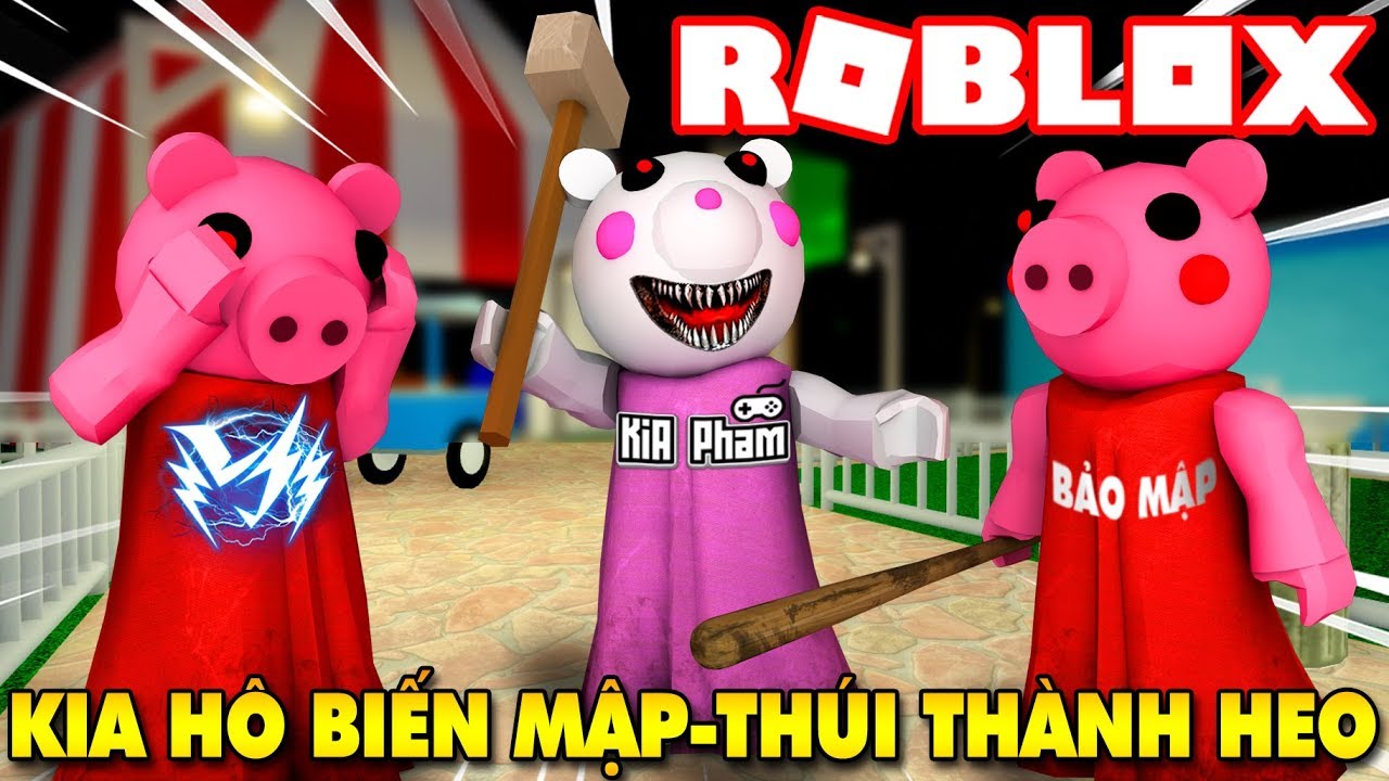 Roblox | MẬP-THÚI XUI XẺO ĐI XEM XIẾC HEO GẶP PHẢI BÀ HEO KIA - Piggy | KiA Phạm