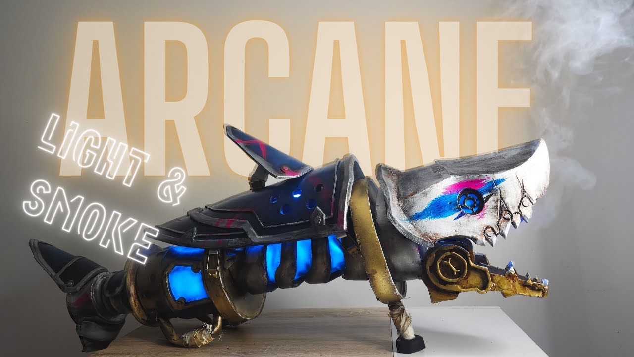 Fishbones Cosplay Build: LEDs and Smoke tutorial