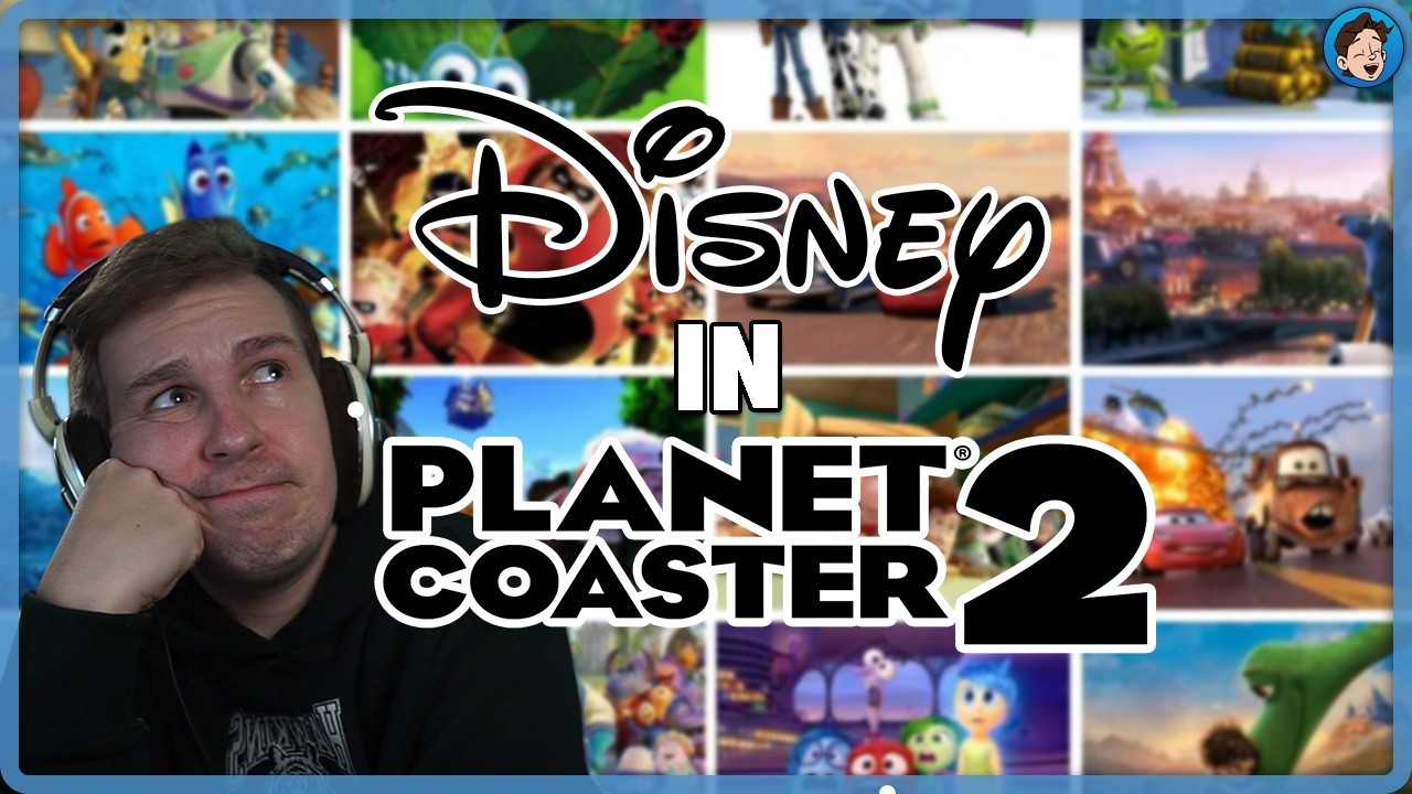 DISNEY FILMS IN PLANET COASTER 2!