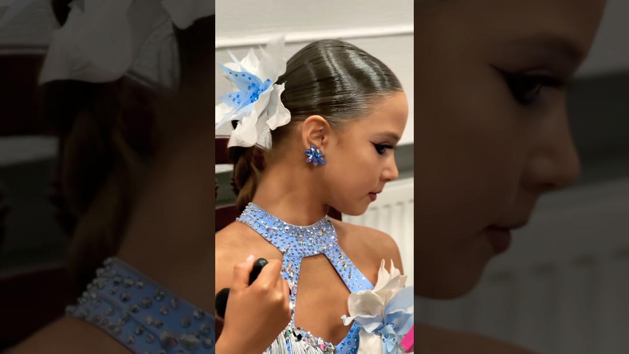 Karina 💙 #cute #dance #profesionaldancer #ballroomdance #dancevideo #dancer #karinayermakova #reels