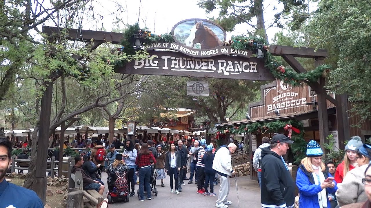 Big Thunder Ranch final day tour at Disneyland