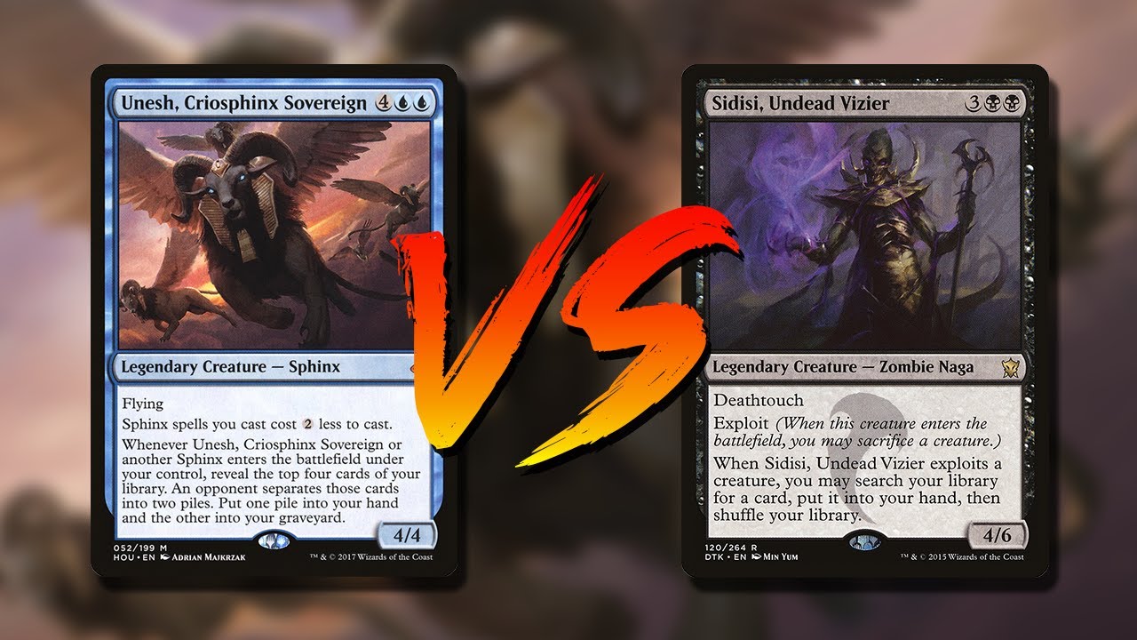 Unesh vs Sidisi | MTGO 1v1 Commander / EDH Gameplay | tribalkai