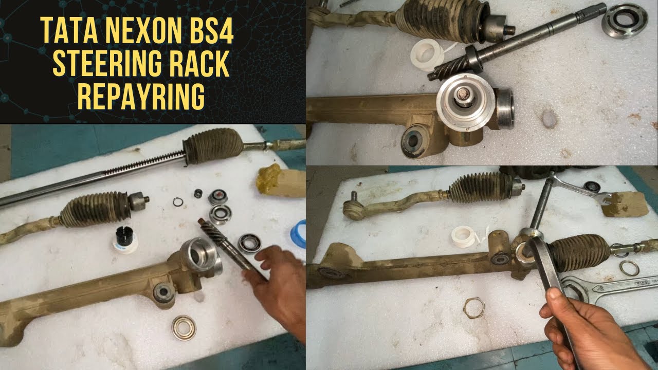 Tata nexon steering rack repair // how to Tata nexon steering rack repair