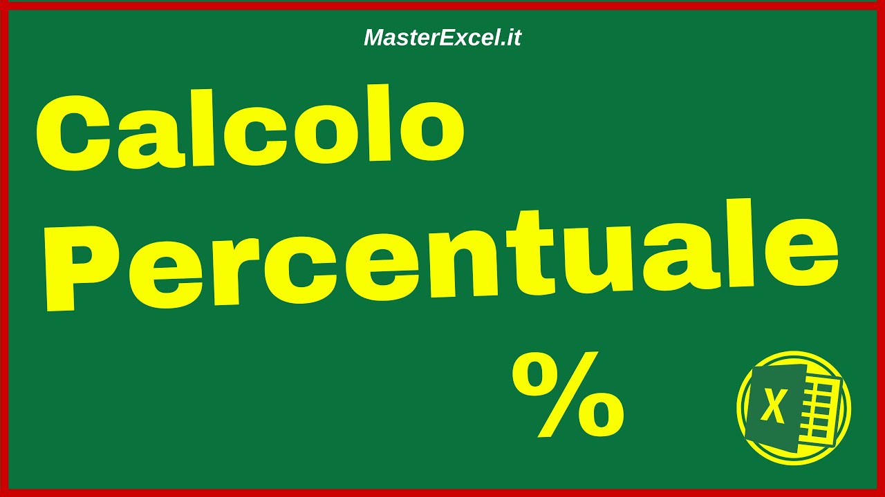 Come Calcolare la Percentuale su Microsoft Excel: Esempio Capienza Max | Calcolo Percentuale Excel
