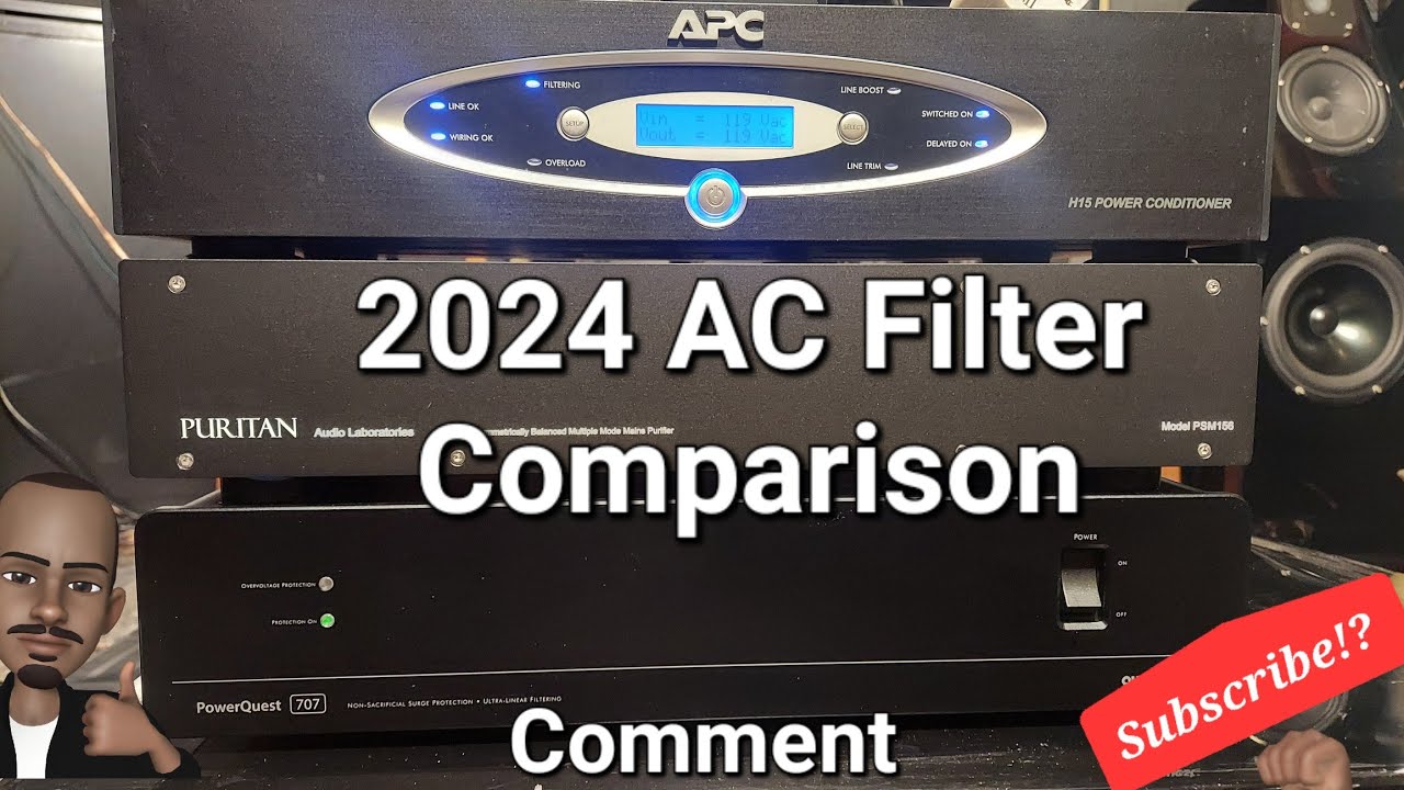 Audio AC power conditioner comparison 2024. APCH15, Puritain Audio PSM156,Power Quest 707,Green Wave