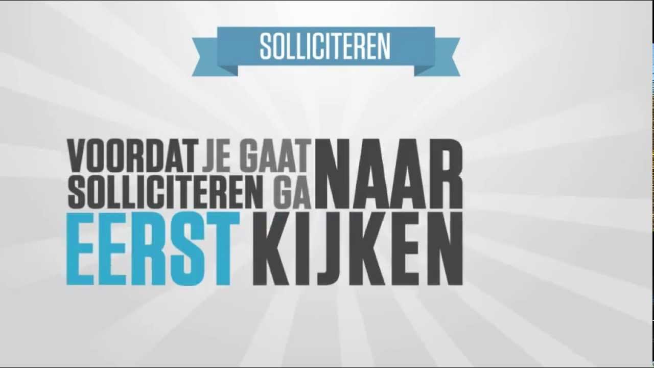 UWV - Solliciteren - Animatie