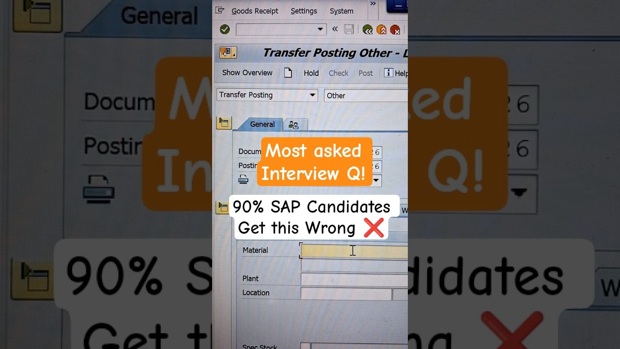 Most Asked SAP MM Interview Question! 🔥Blocked to Unrestricted Movement 