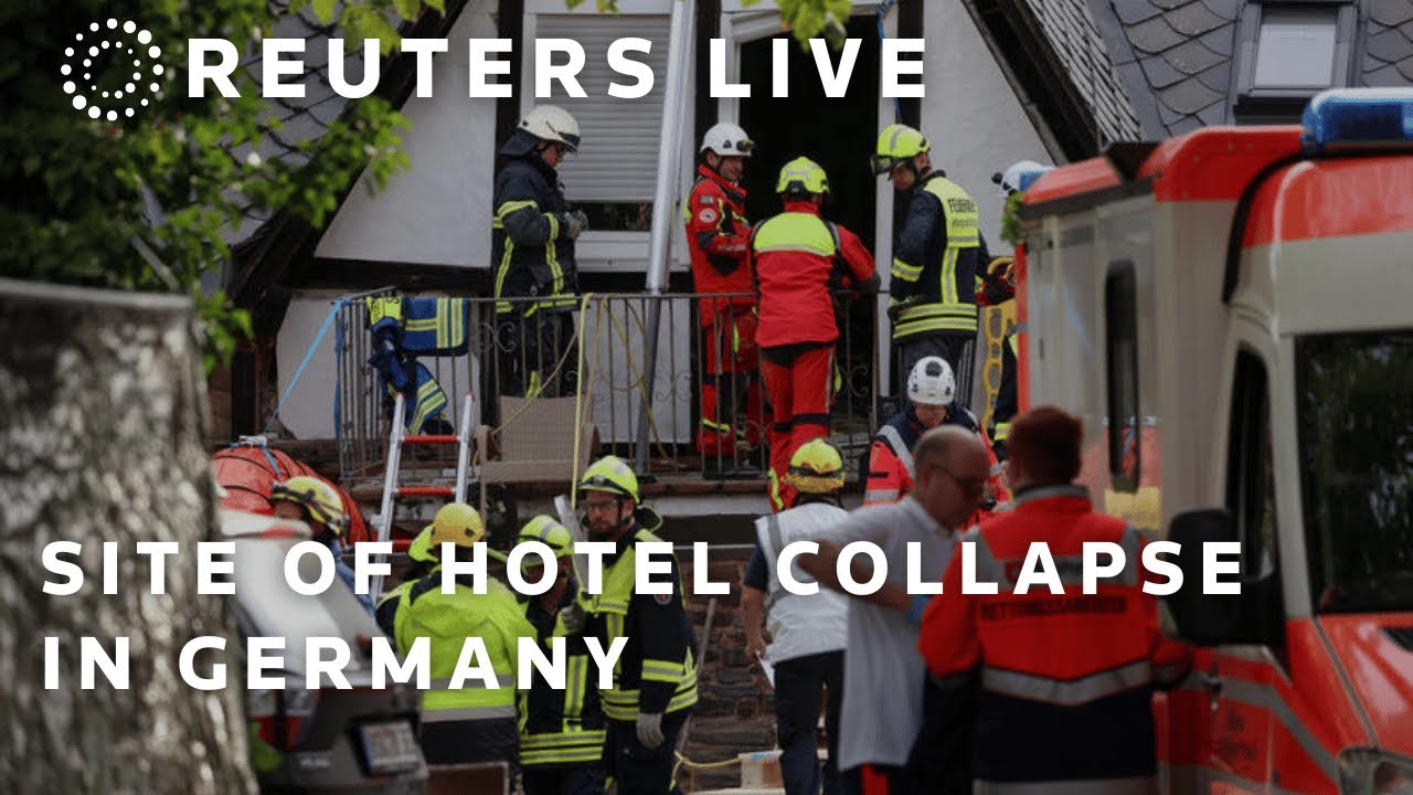 LIVE: Site of hotel collapse in western Germany | REUTERS