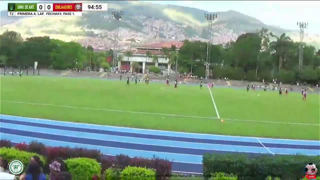 Primera A. Universidad de Antioquia 🆚️ Embajadores F.C. LAF. Fecha#3. Fase 1.
