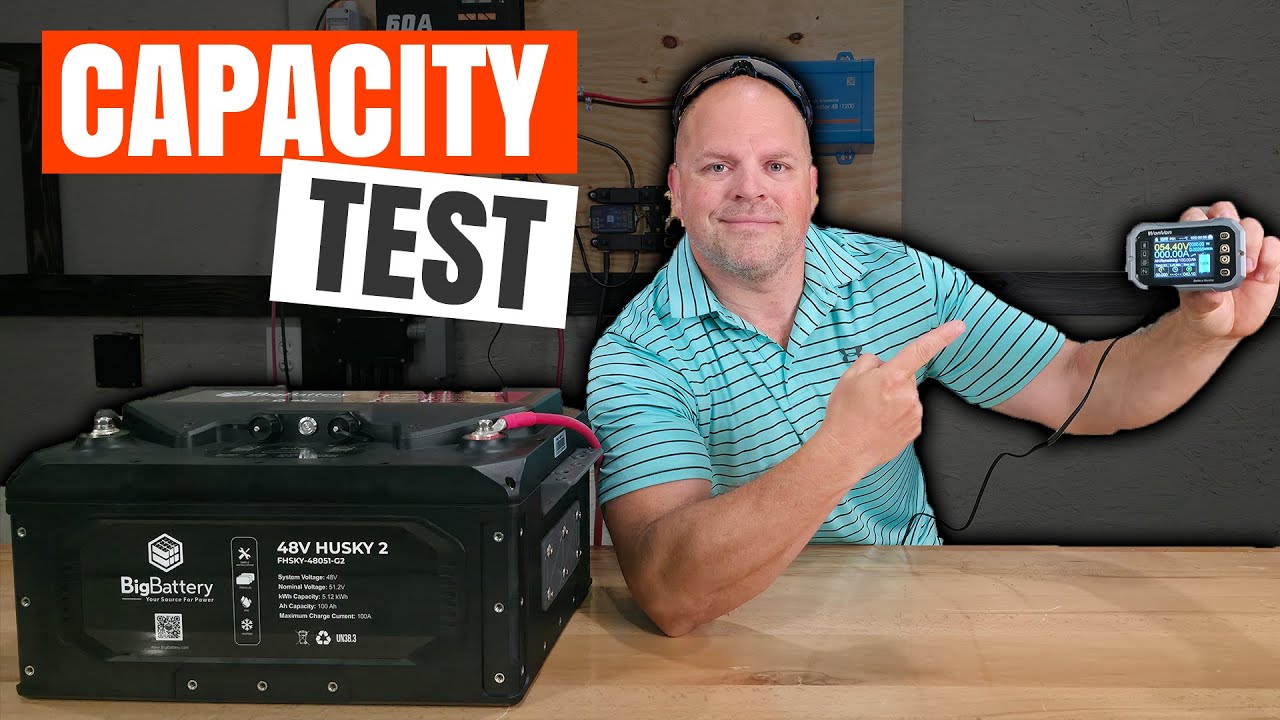 Capacity Testing - Big Battery Husky 2 48v 100Ah