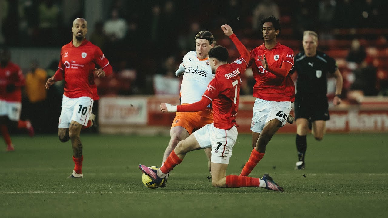 Highlights | Barnsley v Blackpool