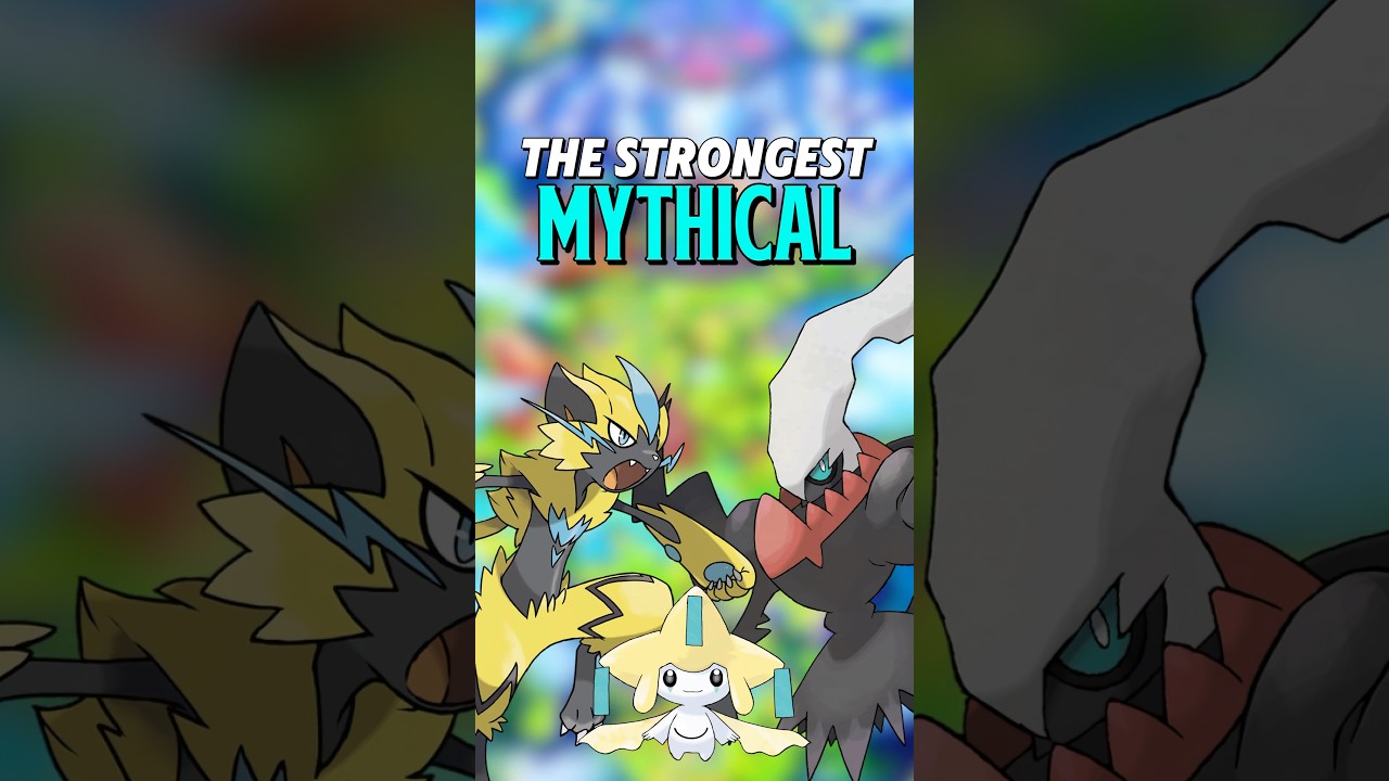 The Strongest Mythical Pokemon from Each Region!