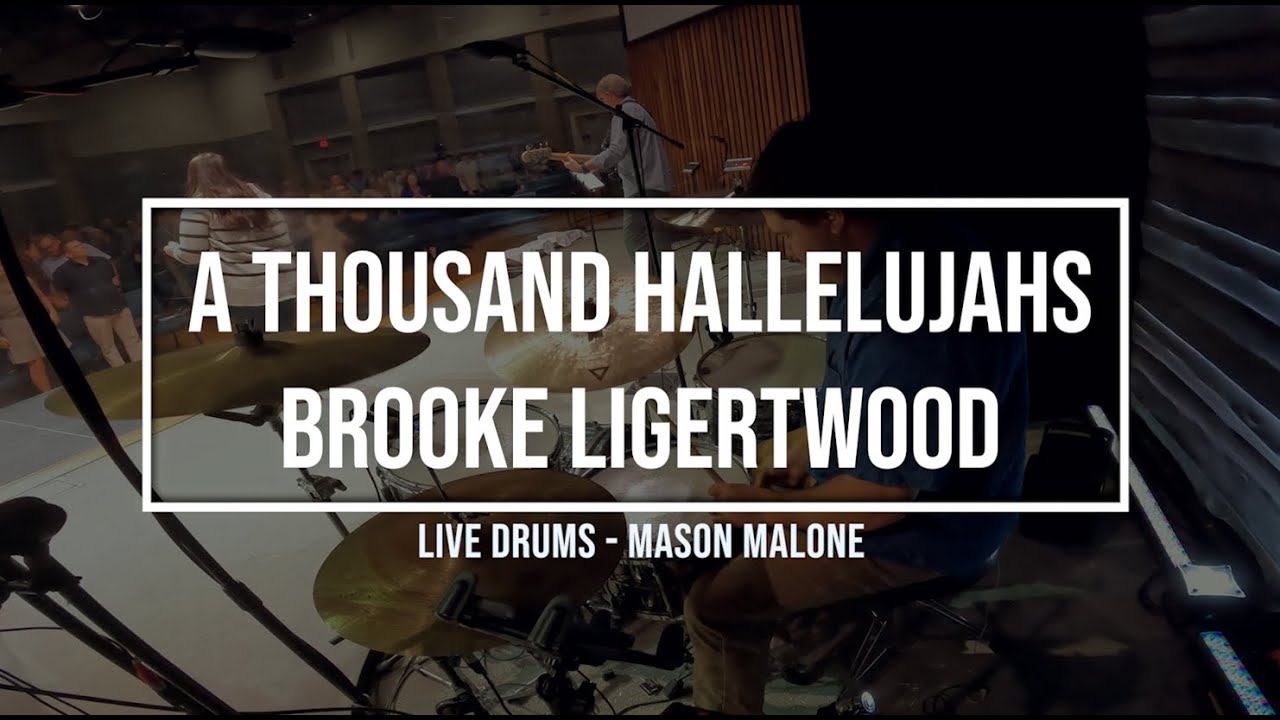 A Thousand Hallelujahs - Brooke Ligertwood - Drum Cover