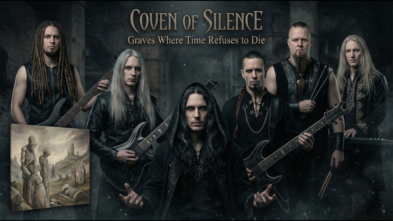 COVEN OF SILENCE | Graves Where Time Refuses to Die - Ritual Black/Doom/Symphonic Metal | Full Album