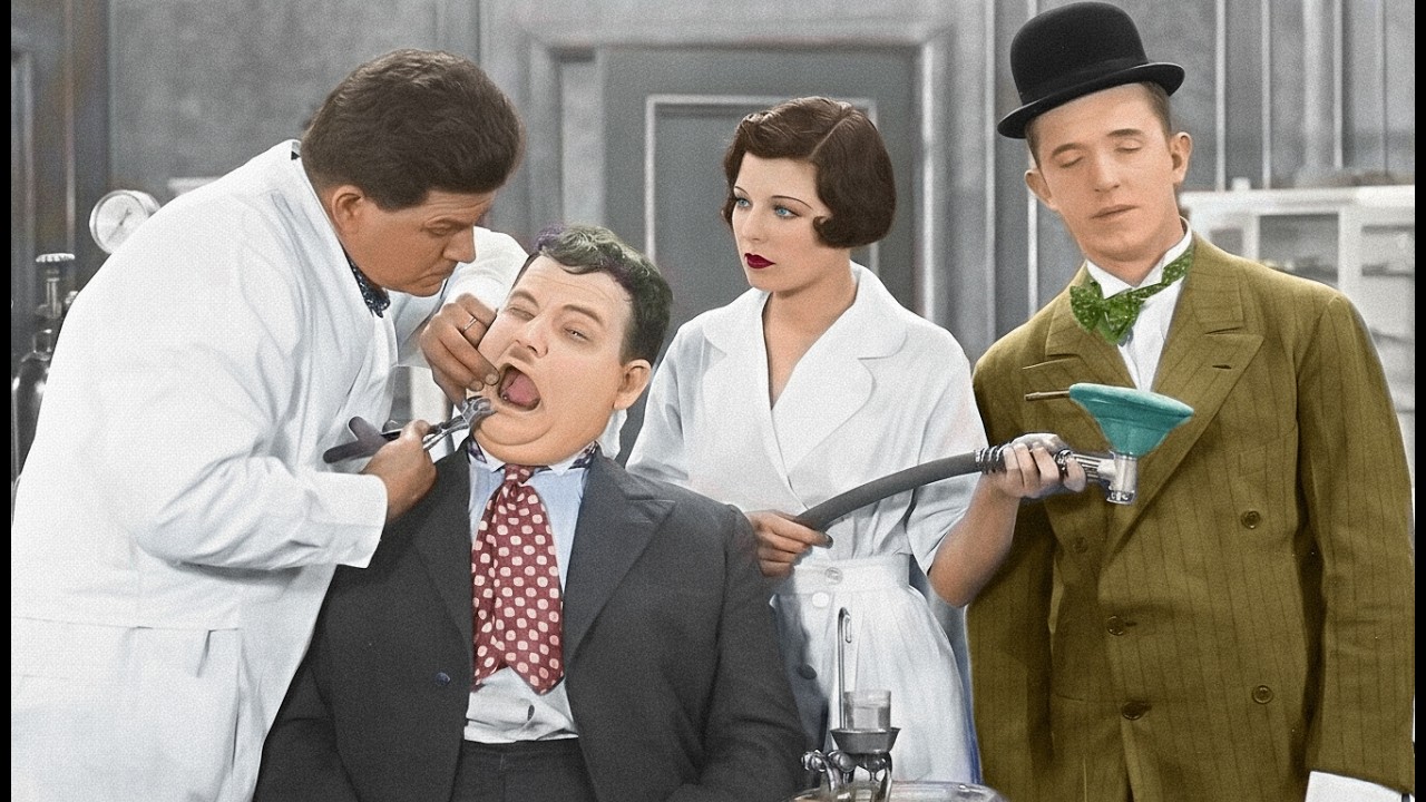 Laurel & Hardy - Leave them Laughing (High Quality) 1927