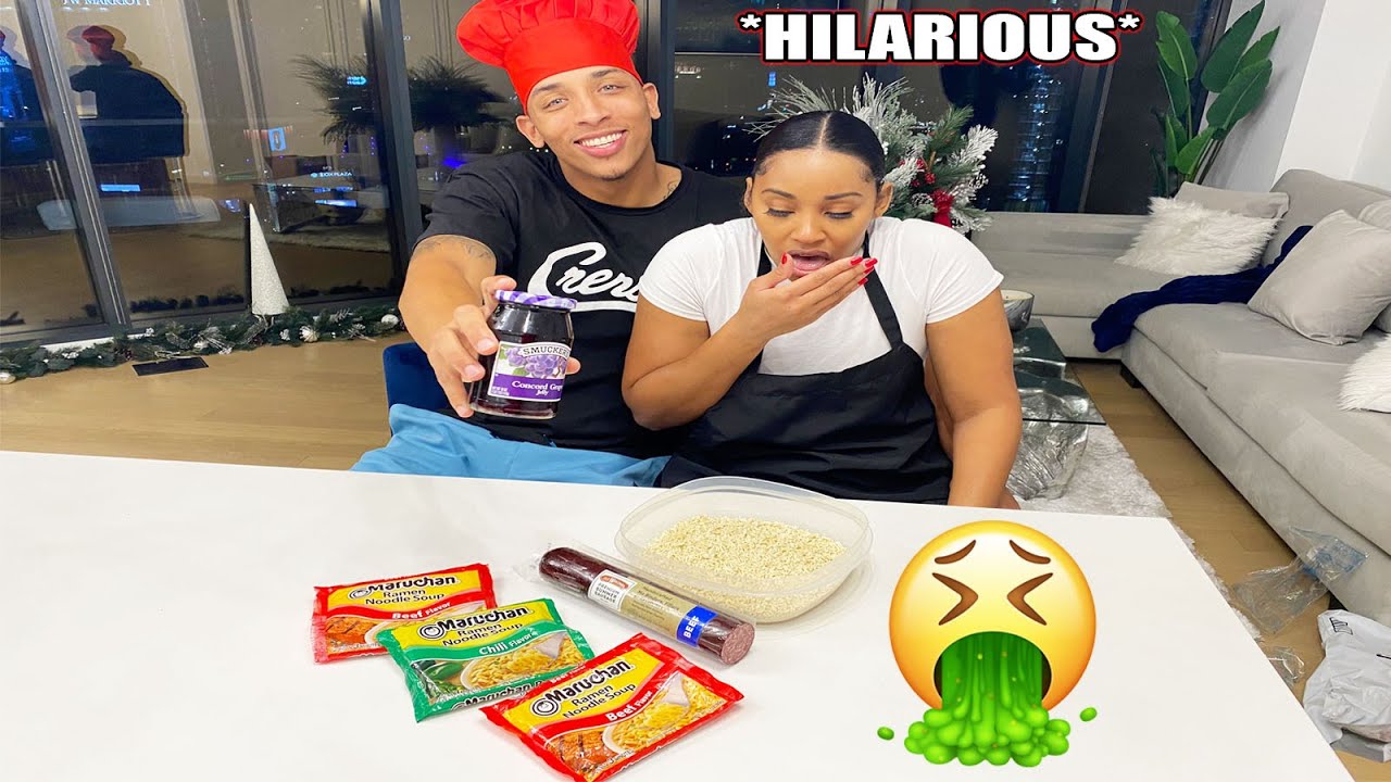 TEACHING MY FIANCE HOW TO COOK PRISON FOOD! *SWEET & SOUR FRIED RICE*/VLOGMAS DAY 4