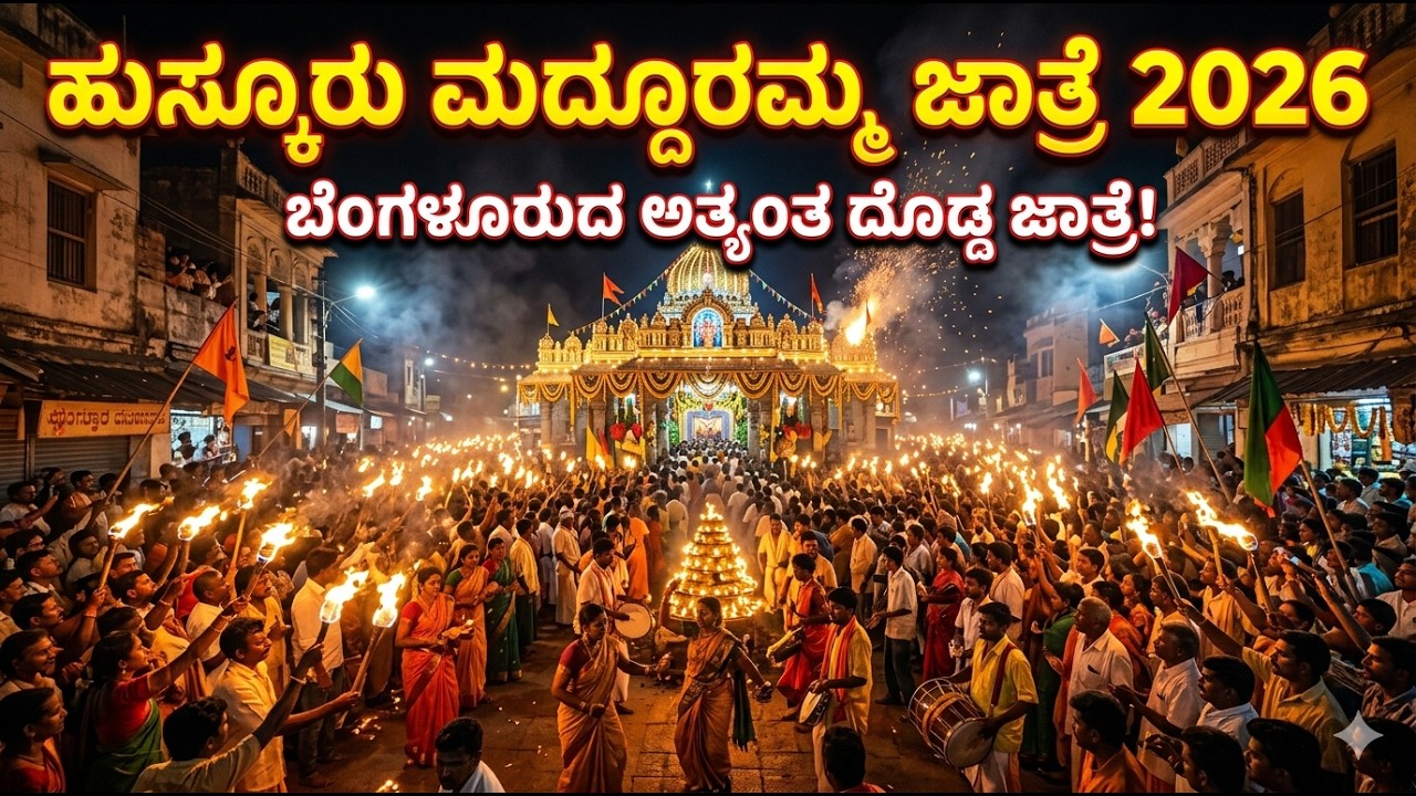 huskur sri madhhuramma jathre bengaluru 2026