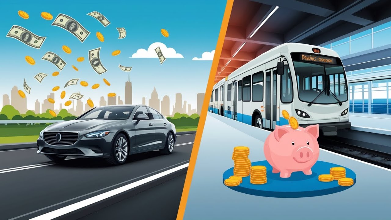 The True Cost of Owning a Car vs. Public Transport