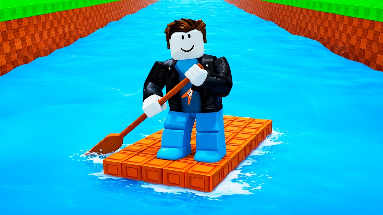 CONSTRUI UMA JANGADA SUPER RESISTENTE! ROBLOX