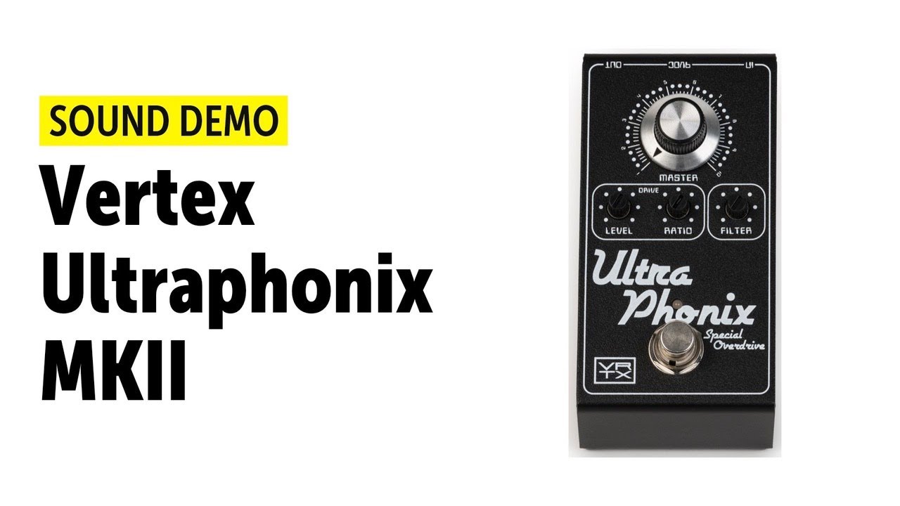Vertex Ultraphonix MKII - Sound Demo (no talking)
