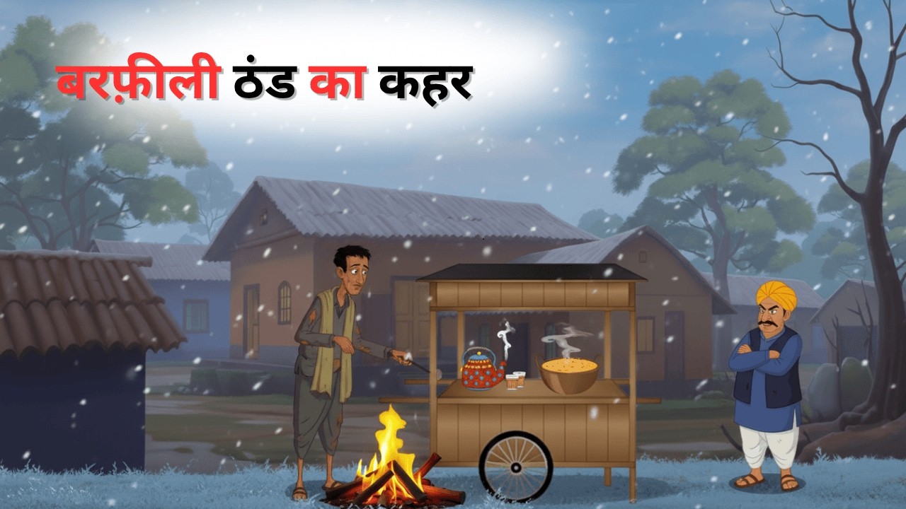 बरफ़ीली ठंड का कहर | Barfili Thand Ka Kahar | Hindi Stories | Hindi Kanhaiya | Kahani