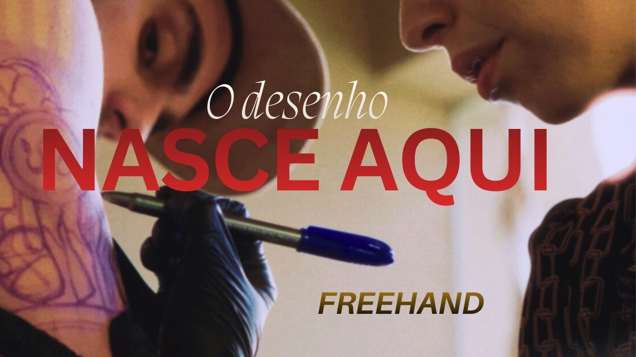 Como Nasce uma Tatuagem Free Hand: Processo Criativo, Escuta e Presença
