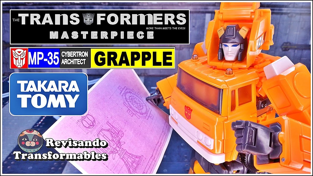 Transformers Masterpiece Grapple MP-35 Takara Tomy