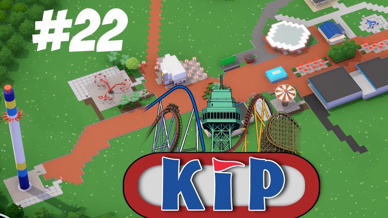 Kings Island in Parkitect (Part 22) - Coney Mall
