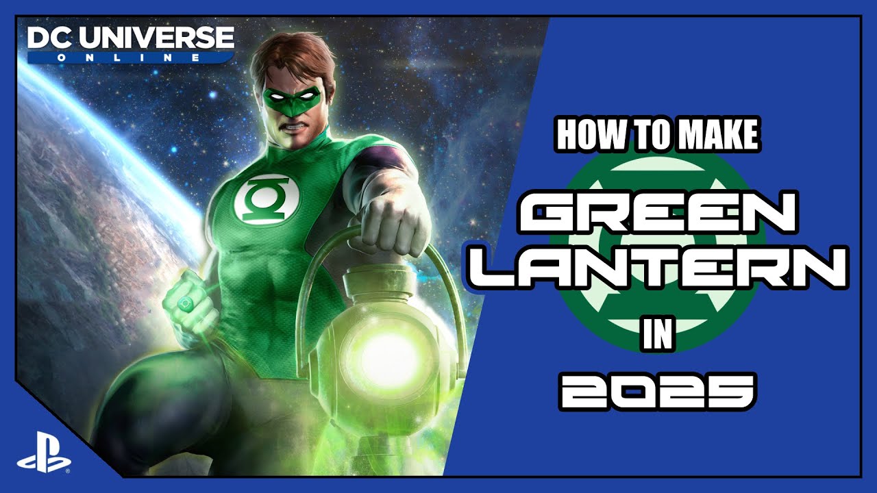 DCUO- How to make Green Lantern 2025