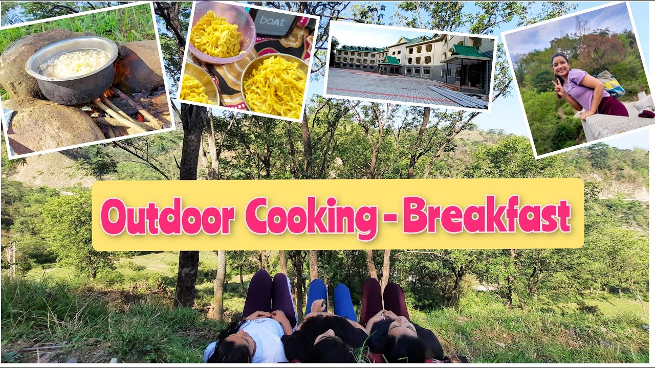 Outdoor Cooking Breakfast | Visit Sandhol Degree College | Chapter 1- Maggi | Life with Pahadi Squad