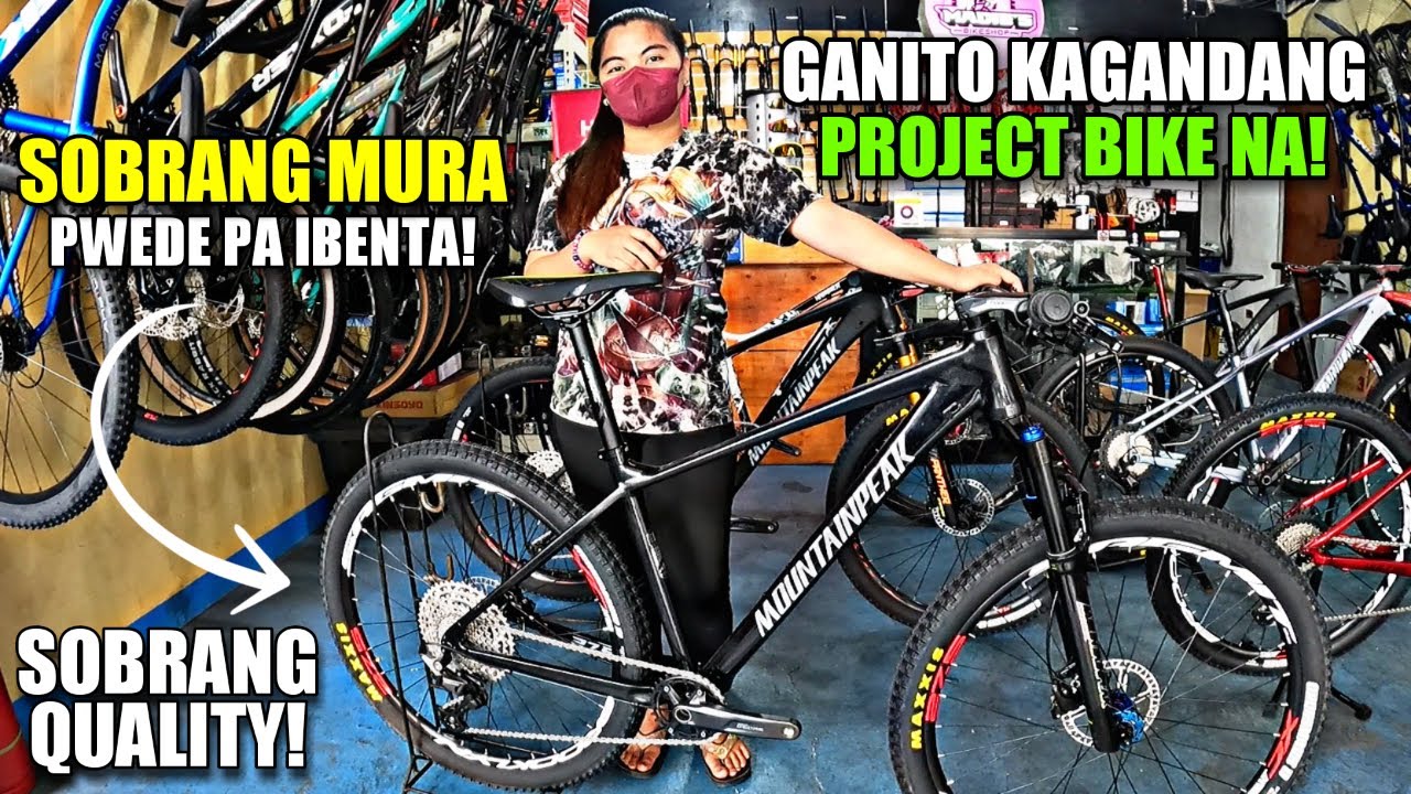 NAPAKAMURA AT NAPAKABABANG PRICE NG PROJECT BIKE! BAGONG MUKHA NG MOUNTAIN PEAK! GANITO KAGANDA NA!