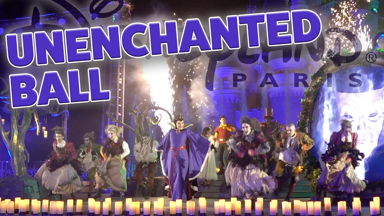 The Unenchanted Ball of The Disney Villains during the Halloween party in Disneyland Paris 2022