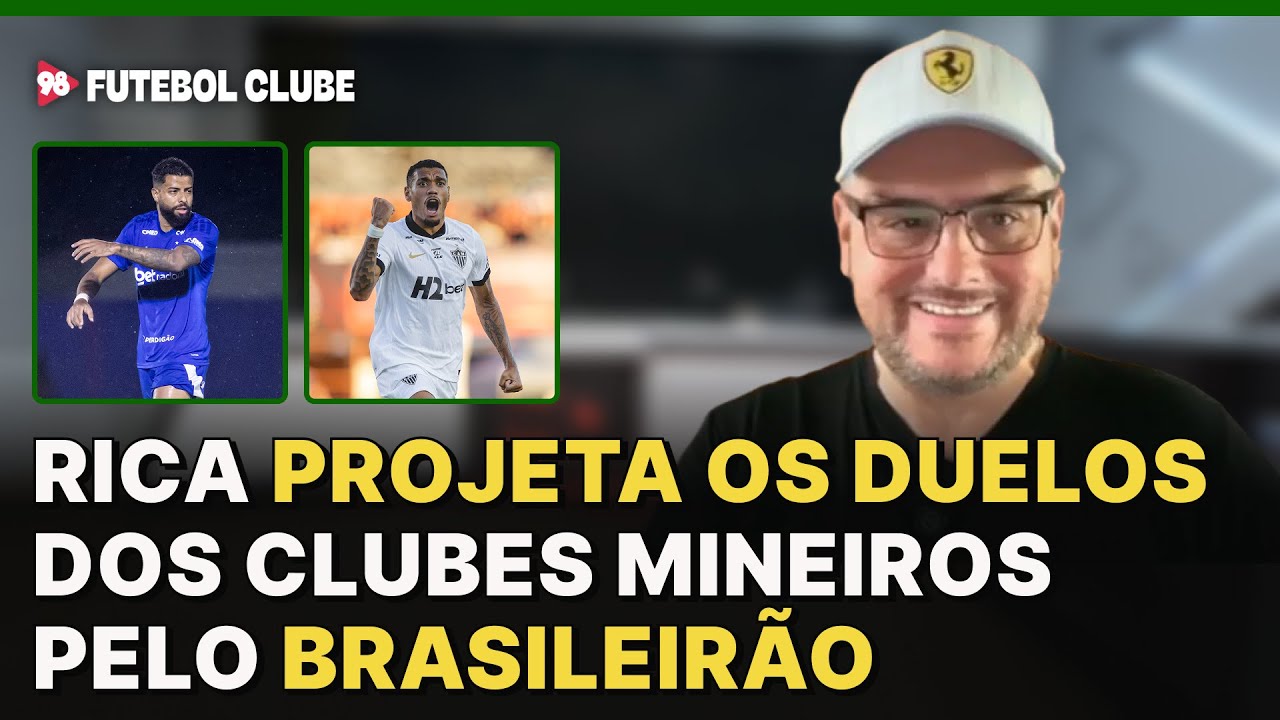 Rica Perrone avalia próximos duelos de Cruzeio e Atlético pelo Campeonato Brasileiro