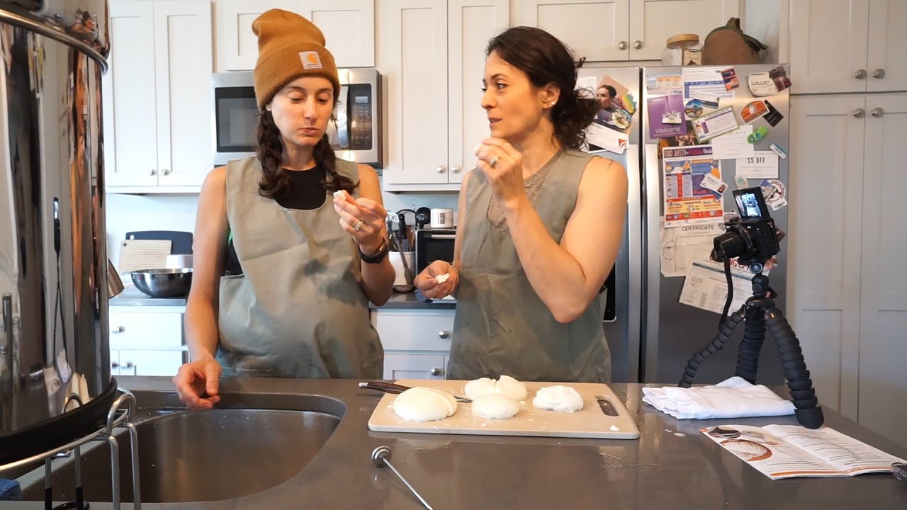 We Made Homemade Burrata Cheese!