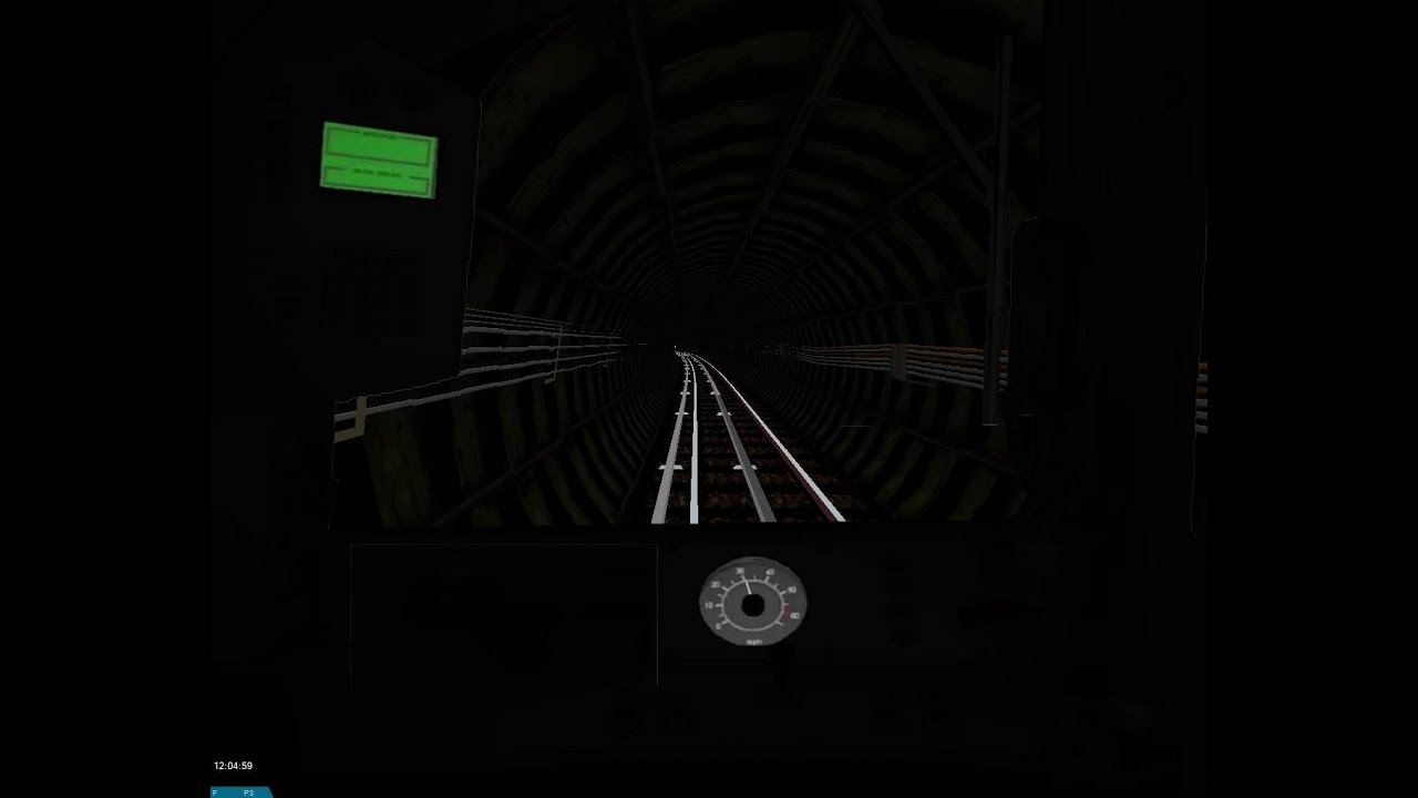 OpenBve 1973 Tube Stock Refurb v4.0 Development #3 (sound and a speedometer)