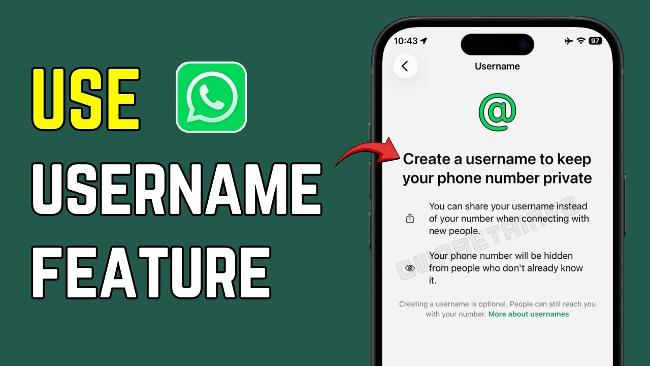 Use WhatsApp Reserve Username Feature | Whatsapp Username New Update (2026)