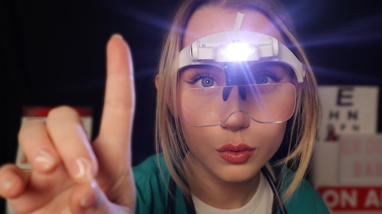 ASMR Detailed Eye Examination 👁 (Flashlight, Personal Attention)