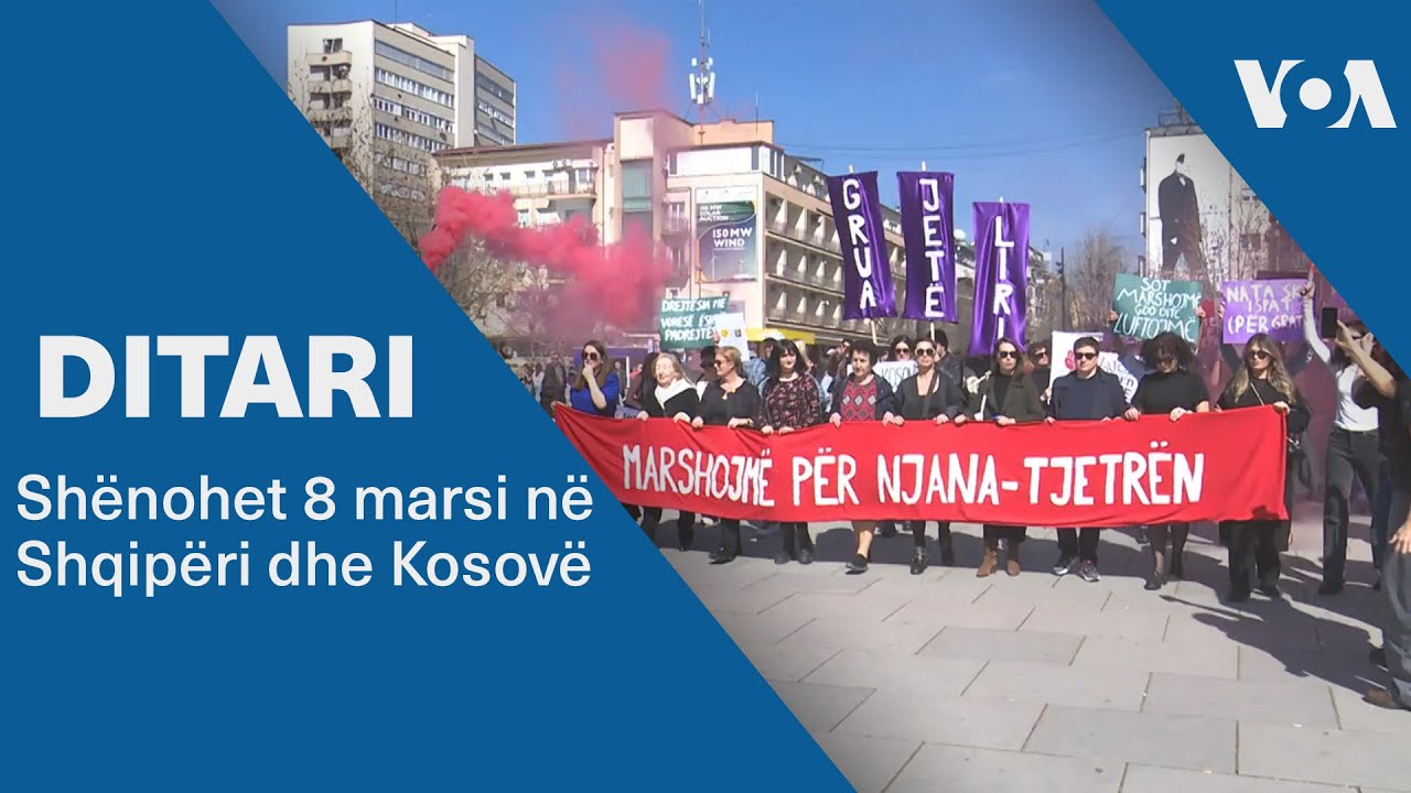 Ditari - Shënohet 8 marsi në Shqipëri dhe Kosovë