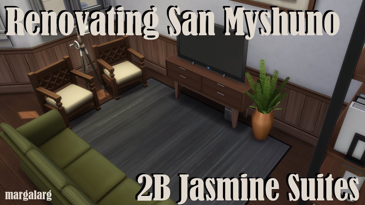 Sims 4 | Renovating San Myshuno | 2B Jasmine Suites