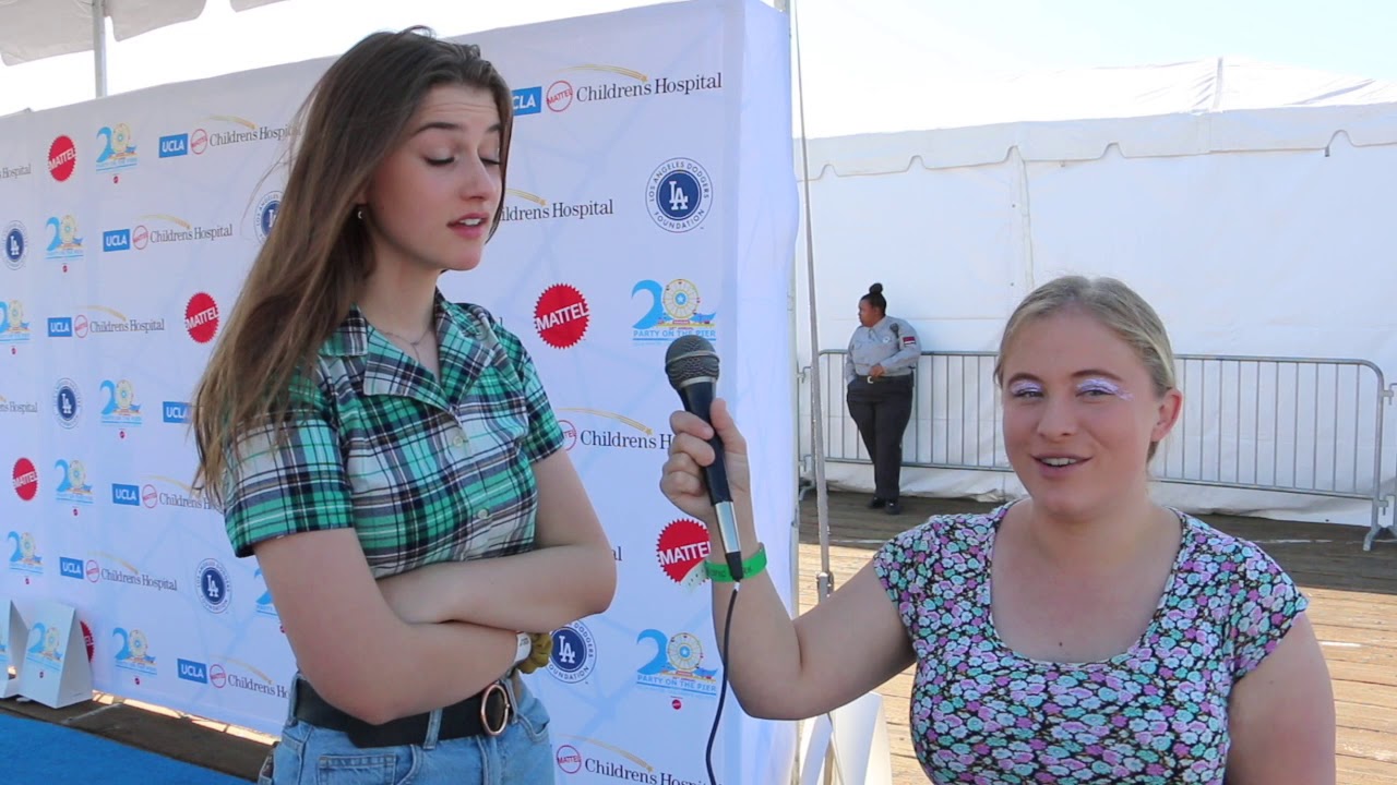 Brooke Butler Interview at Mattel's Party on the Pier for CHUCLA
