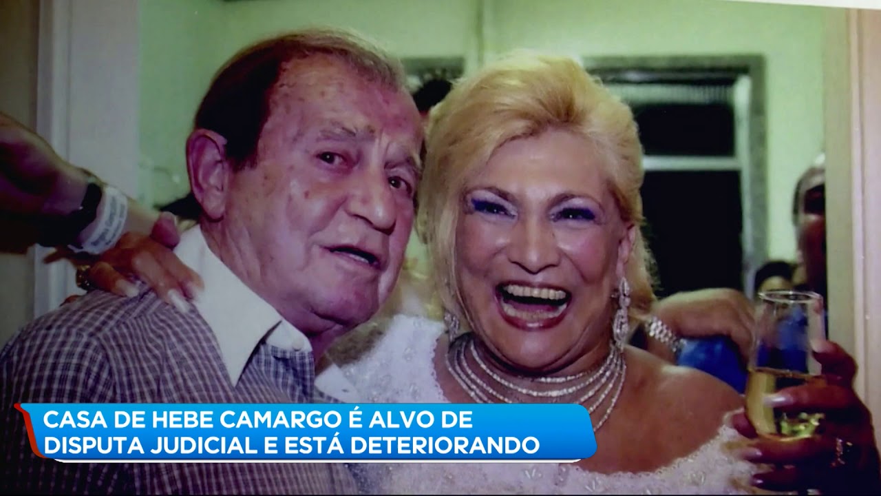 Mansão de Hebe Camargo está completamente abandonada