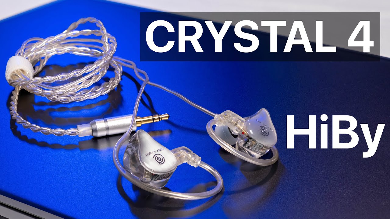 HiBy CRYSTAL 4 | МНОГО АРМАТУРНЫЕ НАУШНИКИ С ОПАЛОМ