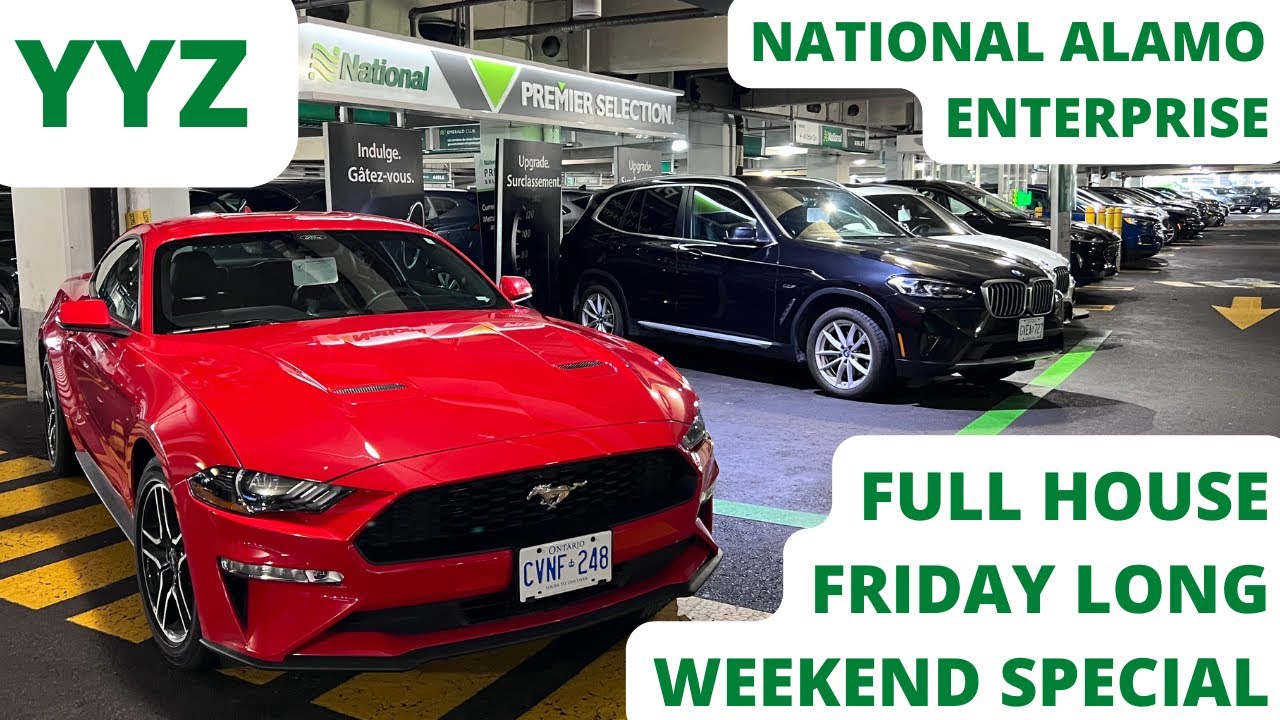 National Car Rental, Enterprise, Alamo - Toronto Airport (YYZ) - May 20, 2022 Update (Friday)