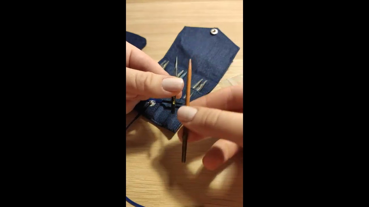 Новинка KNIT PRO  укороченные спицы DENIM