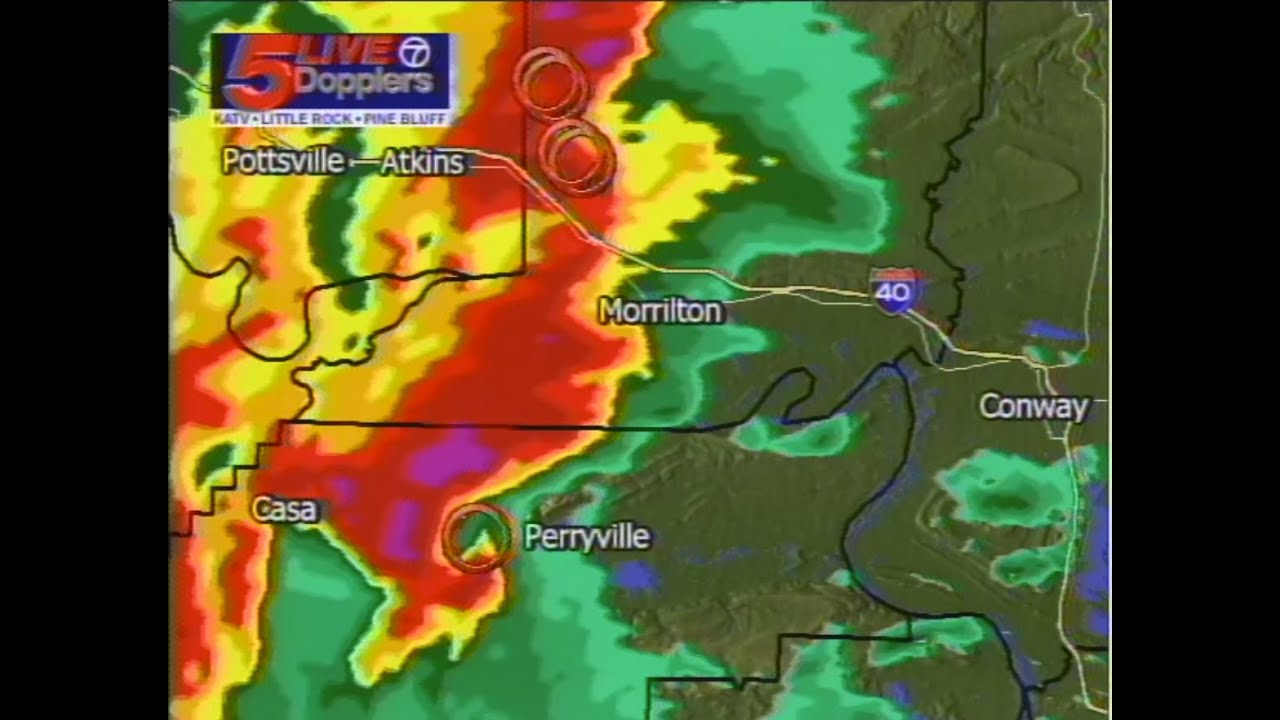 KATV Tornado Coverage November 27th, 2005