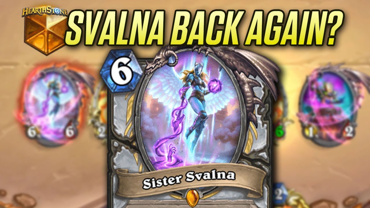 Is Svalna Priest Good in this Meta? Yes. | Savjz Hearthstone