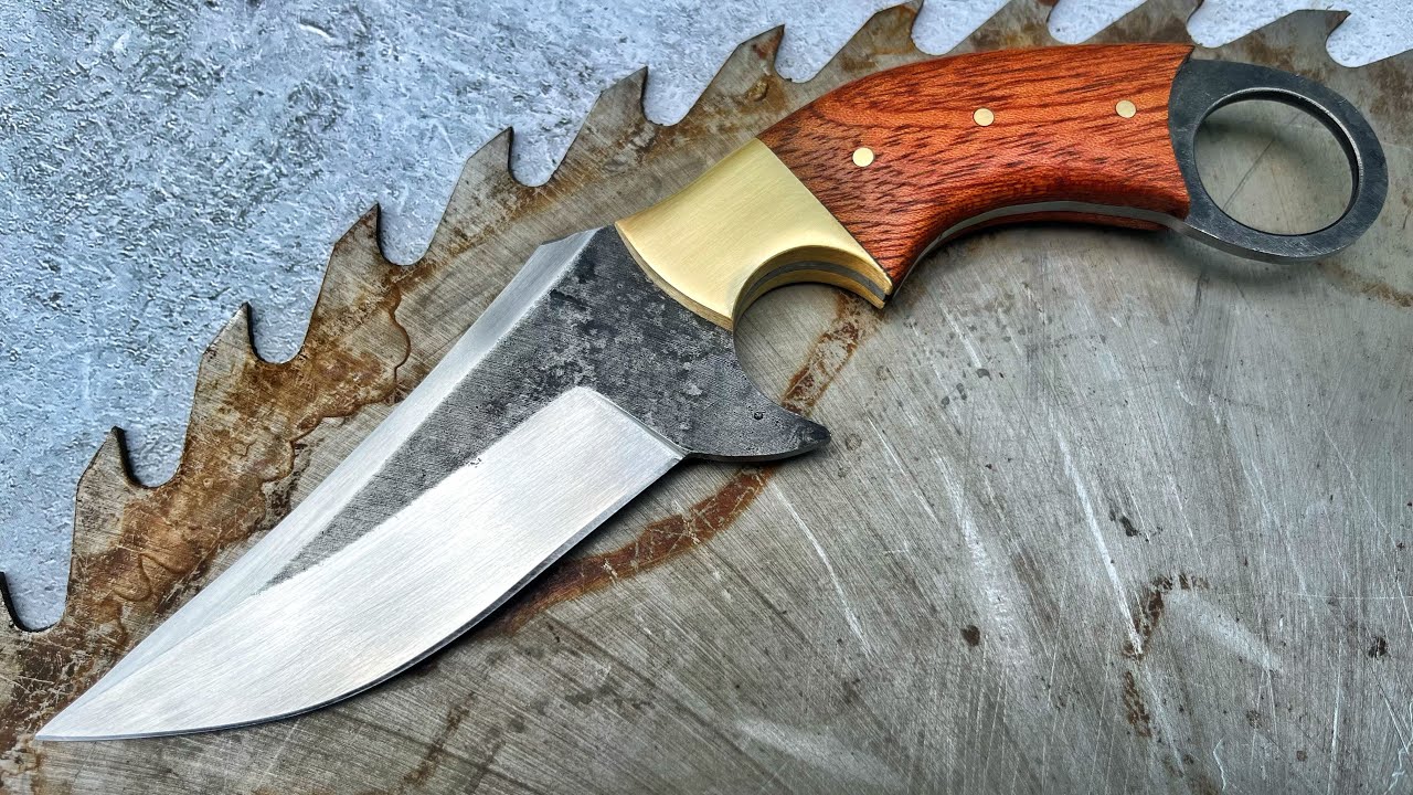 Making A Knife From An Old Saw Blade