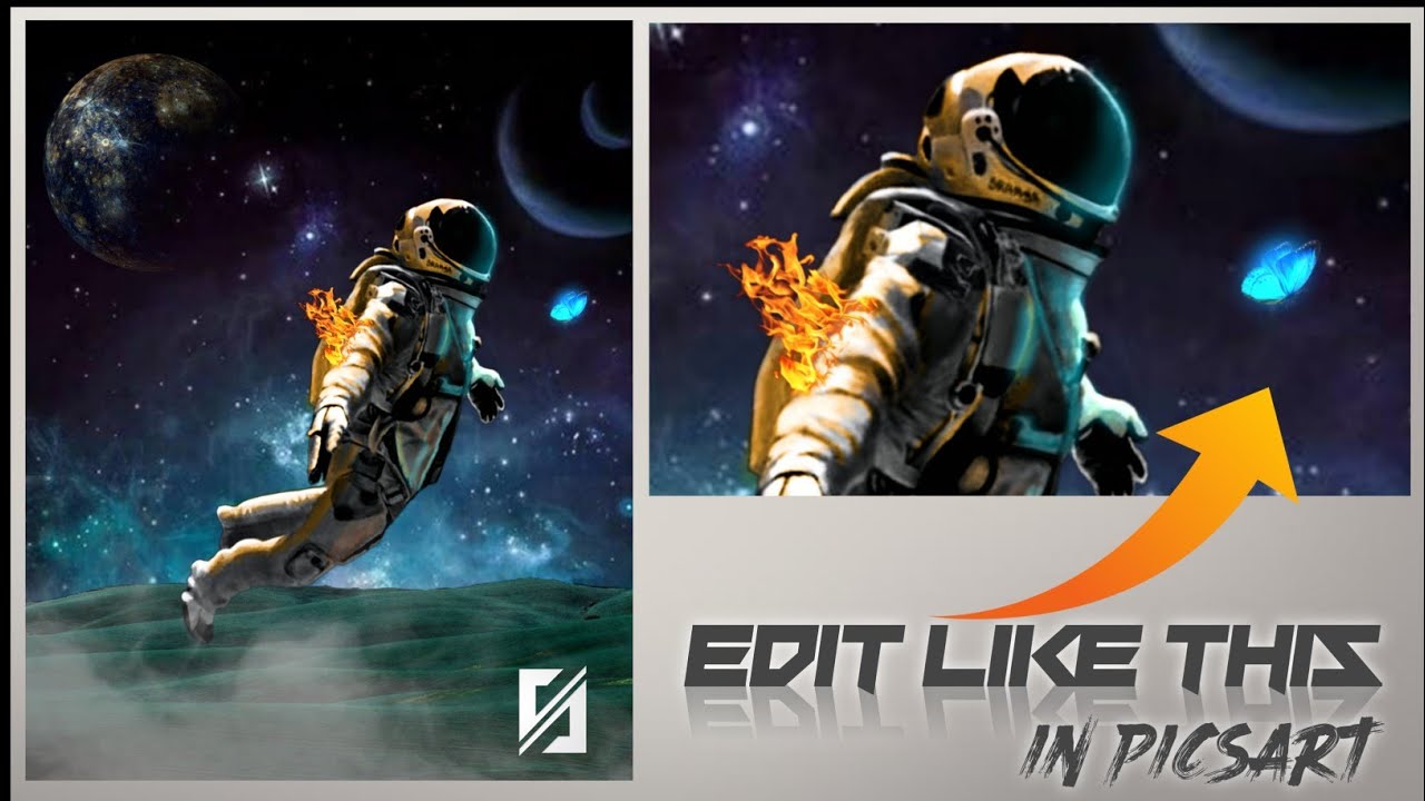 How to edit concept art in PicsArt | Speedart | trending editing in PicsArt