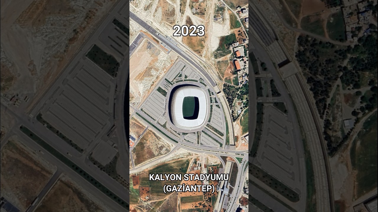 Kalyon Stadyumu (Gaziantep) 2003-2023 Time-lapse #Gaziantepspor #KalyonStadyumu #TimeLapse